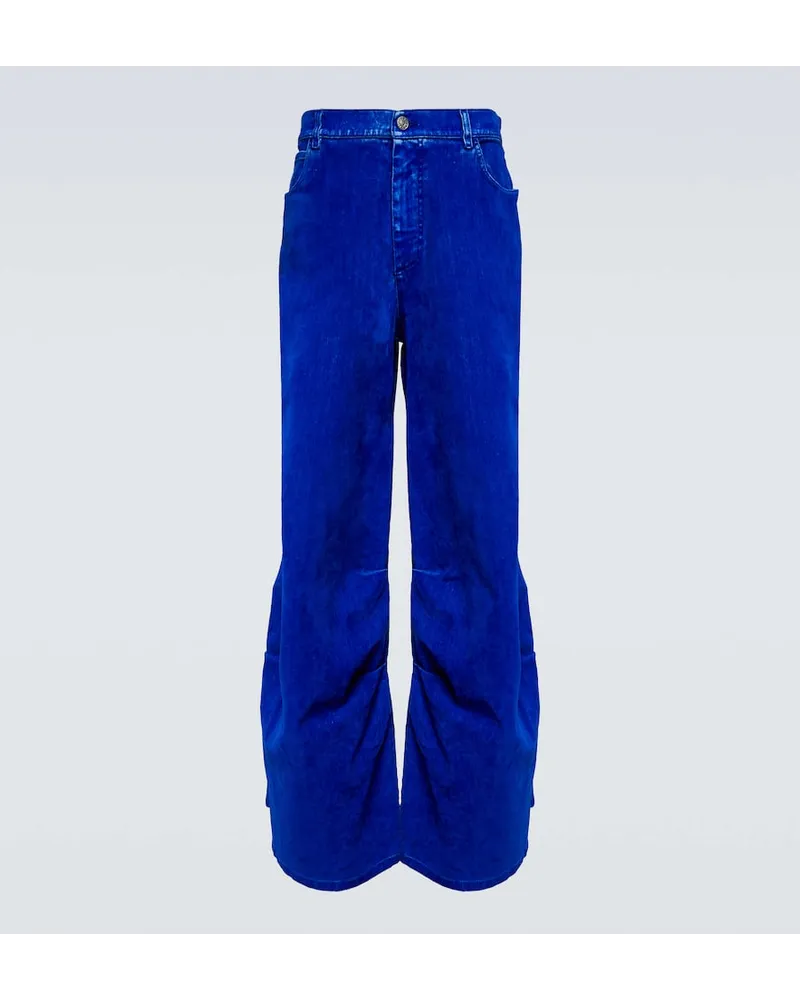 Marni Mid-Rise Jeans Blau