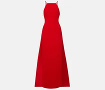 Robe Ulla aus Crêpe und Satin