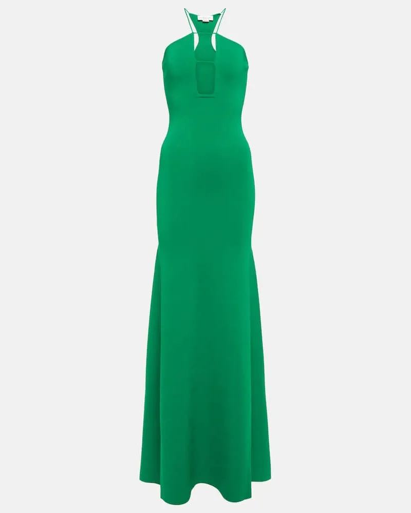 Victoria Beckham Maxikleid Grün