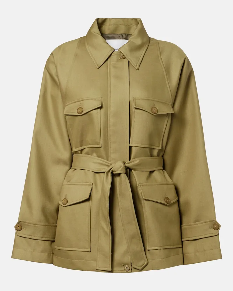 FRANKIE Shop Wattierte Jacke Kelia Grün
