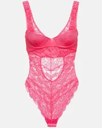 Versace Body aus Spitze Pink