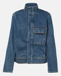 Nili Lotan Jacke Marilou aus Denim Blau