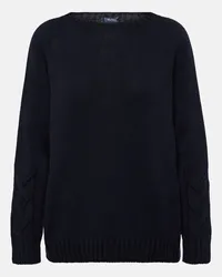 Max Mara Pullover aus Baumwolle Schwarz