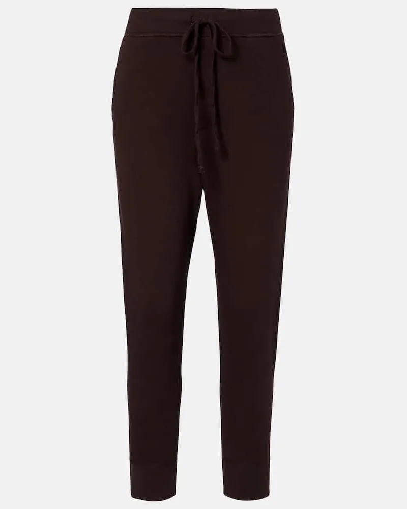 Nili Lotan Jogginghose Nolan aus Baumwolle Braun