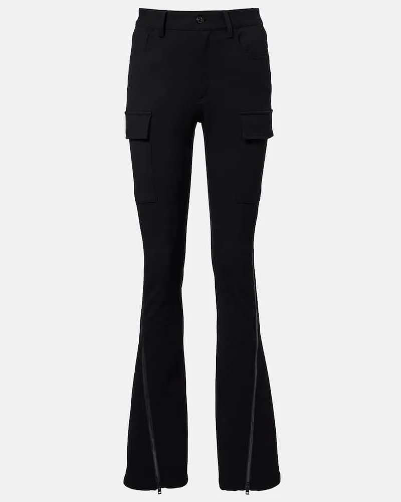 Acne Studios Leggings Prague aus Baumwolle Schwarz
