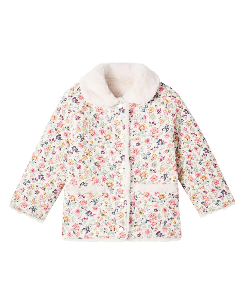 Louise Misha Bedruckter Mantel aus Baumwolle Multicolor