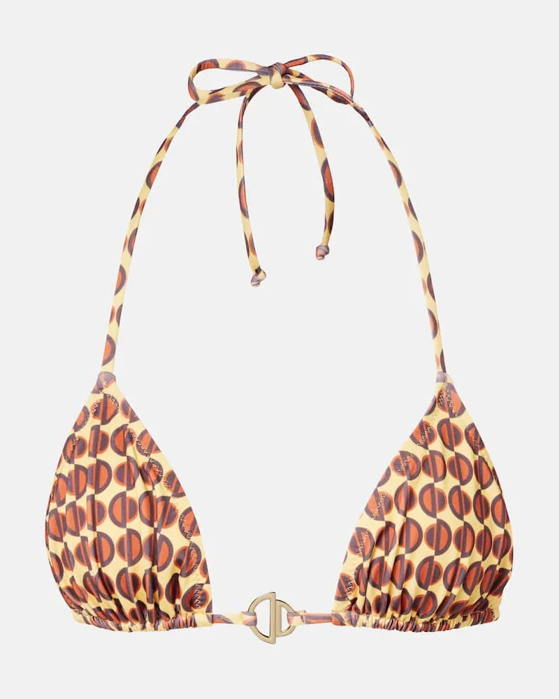 BANANHOT Bedrucktes Bikini-Oberteil Berry Multicolor