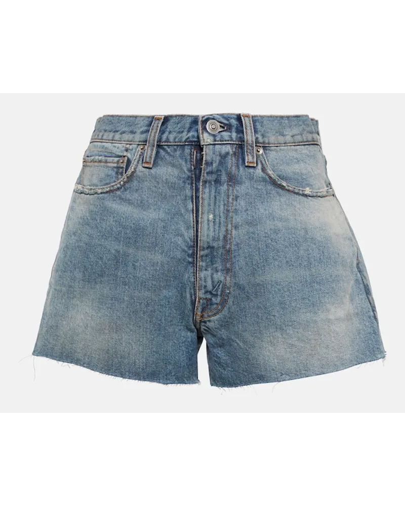 Maison Margiela Jeansshorts Blau