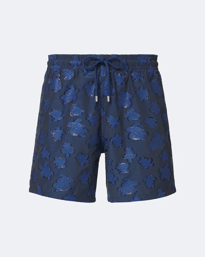 Vilebrequin Badeshorts Moopea Blau