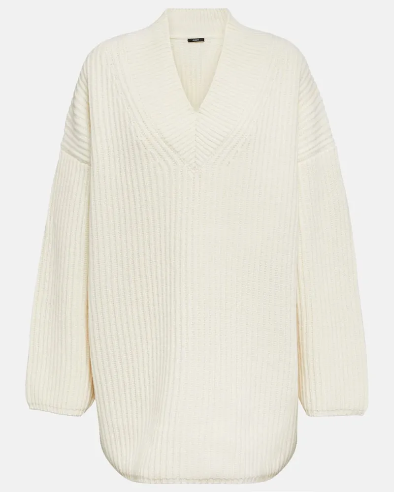 Joseph Pullover aus Wolle Weiß
