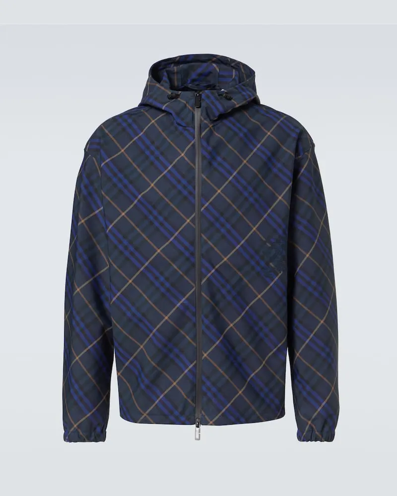 Burberry Windbreaker Burberry Check Blau