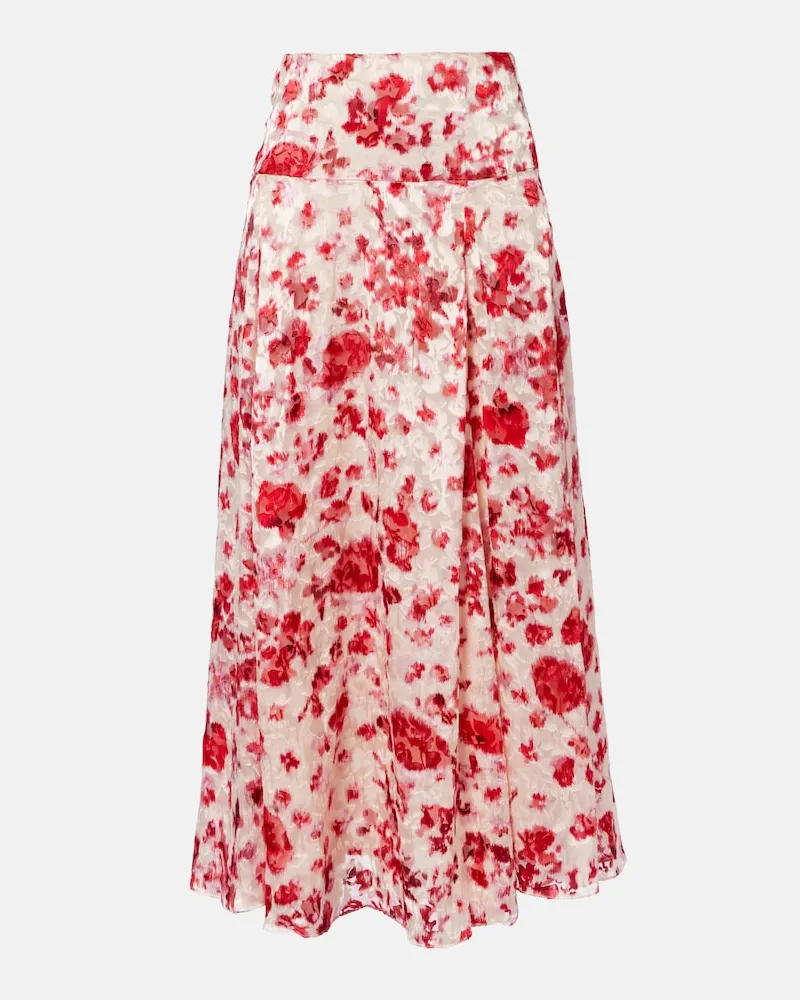 Isabel Marant Maxirock Hilza aus Jacquard Rosa