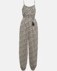 Tory Burch Jumpsuit aus Voile Multicolor