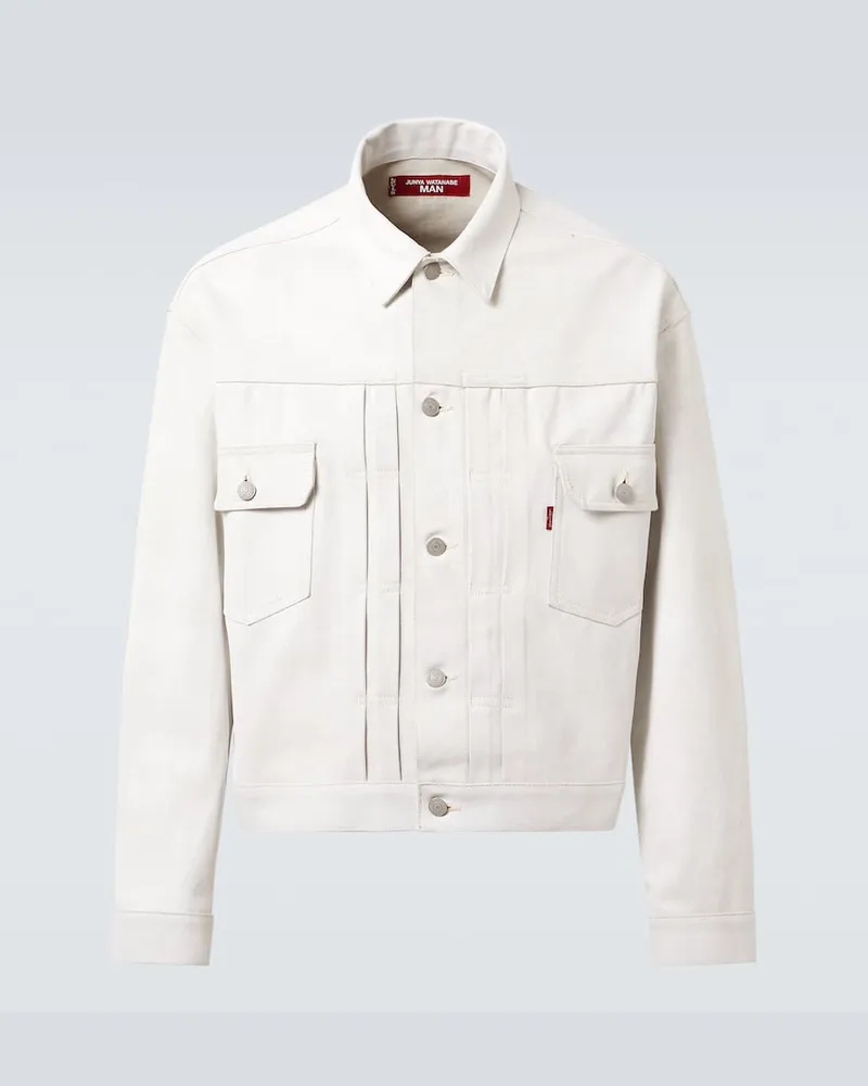 Junya Watanabe X Levi's® Oversize-Jeansjacke Weiß