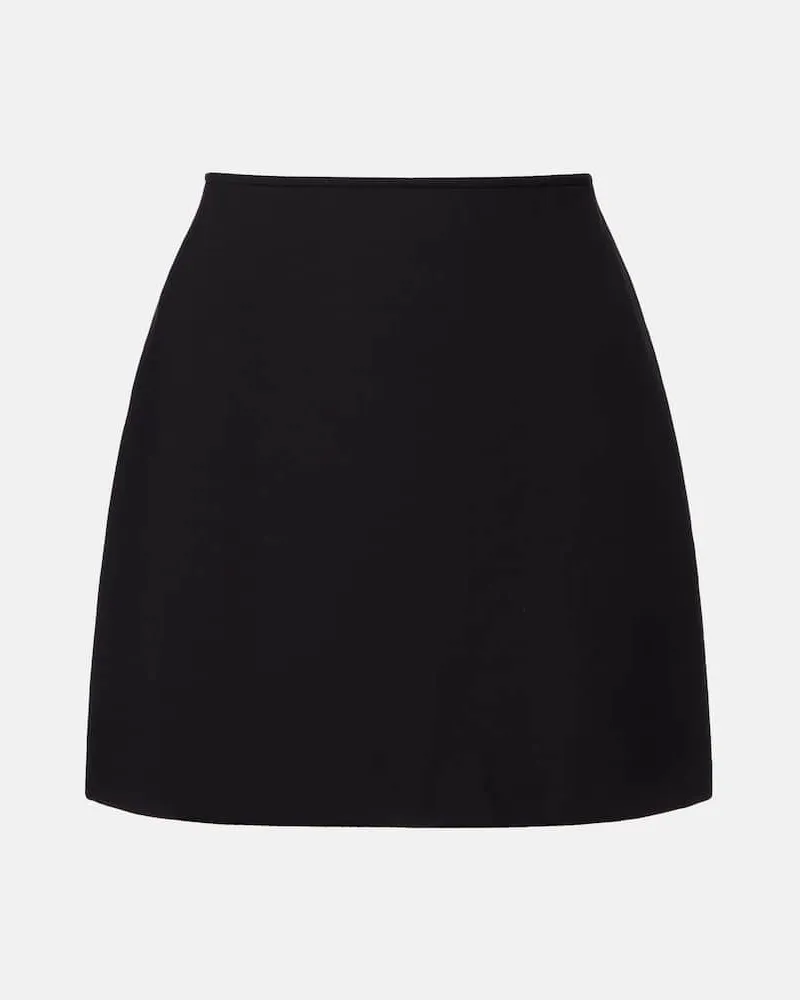 Wolford High-Rise-Minirock Midnight Grace aus Jersey Schwarz