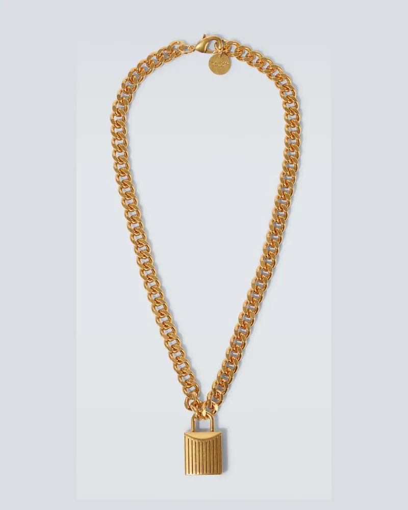 Tom Ford Halskette Padlock Gold