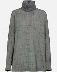 Bottega Veneta Oversize-Top Grau