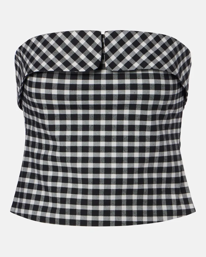 Posse Top Chiara aus einem Baumwollgemisch Weiß