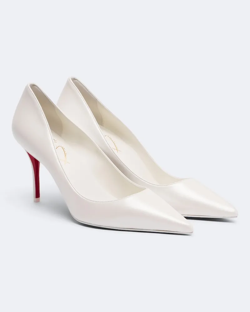Christian Louboutin Pumps Miss Z aus Leder Weiß