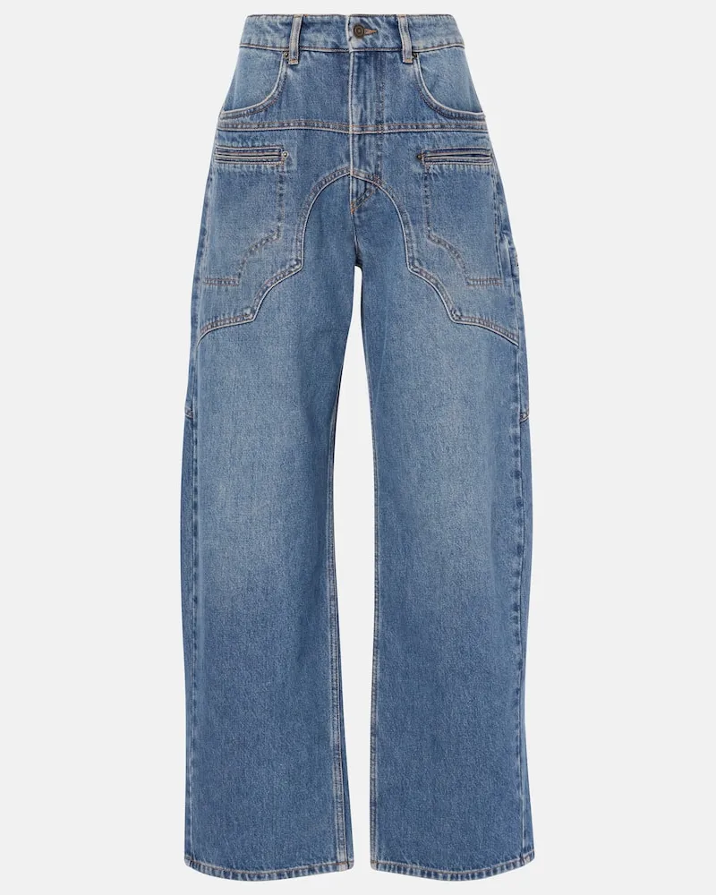 Isabel Marant Wide-Leg Jeans Blau