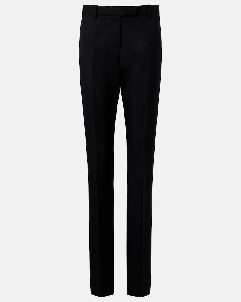 Calvin Klein Hose Eric aus Wolle Schwarz