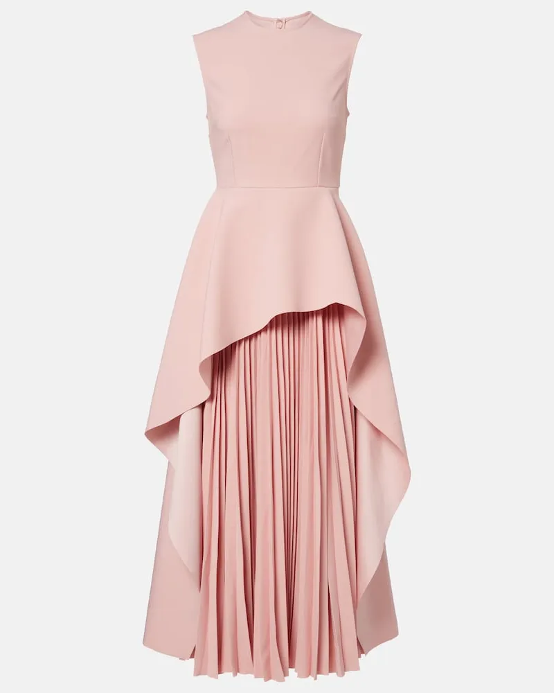 Solace London Midikleid Severny Rosa