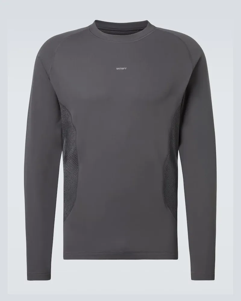 Satisfy Sweatshirt GhostFleece Grau