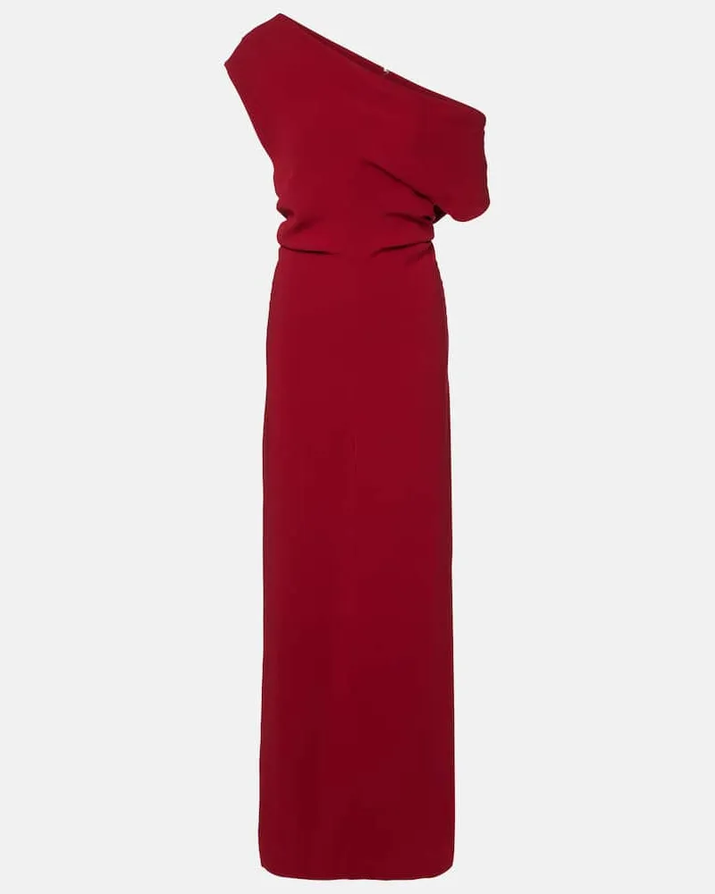Proenza Schouler One-Shoulder-Robe Rosina aus Crêpe Rot