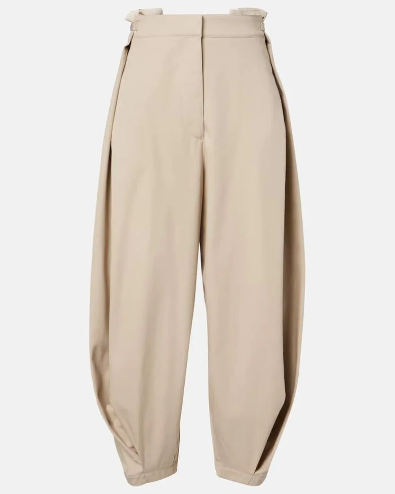 Loewe Hose aus Twill Beige