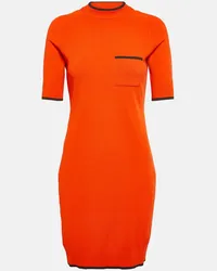 SPORTMAX Minikleid Zante aus Rippstrick Gruen