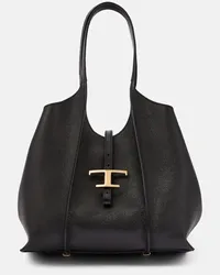 TOD'S Tote T Timeless Small aus Leder Schwarz