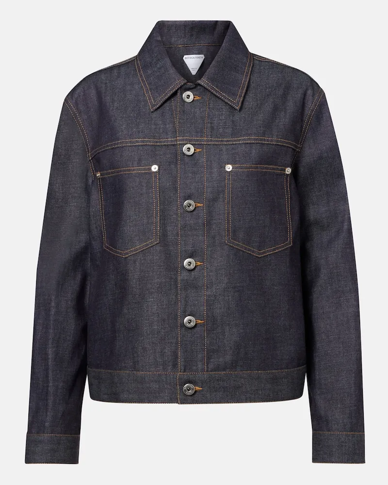 Bottega Veneta Jeansjacke Blau