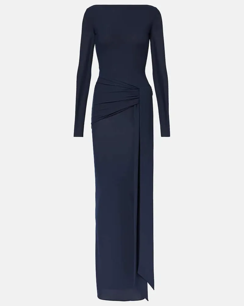 Alex Perry Robe Blau