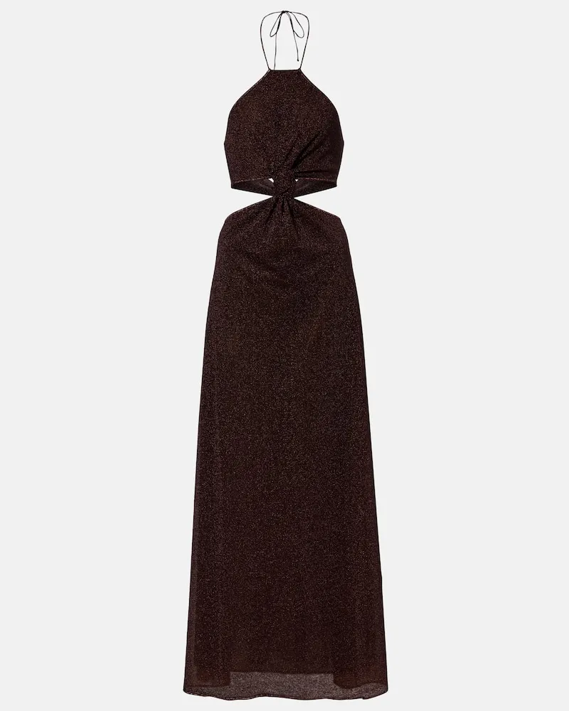 Oséree Oséree Maxikleid Lumière Braun