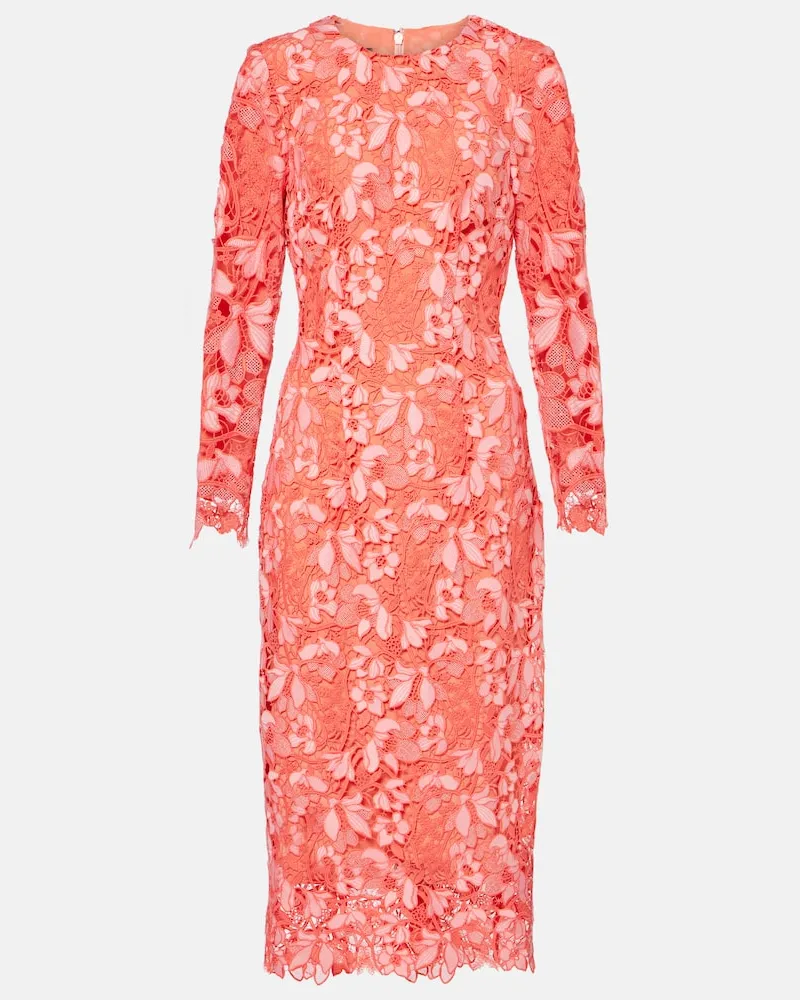 Monique Lhuillier Robe Orange