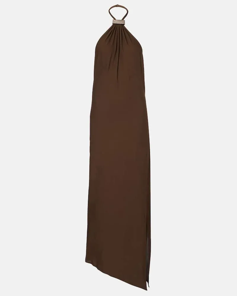 ATTICO Midikleid Grün