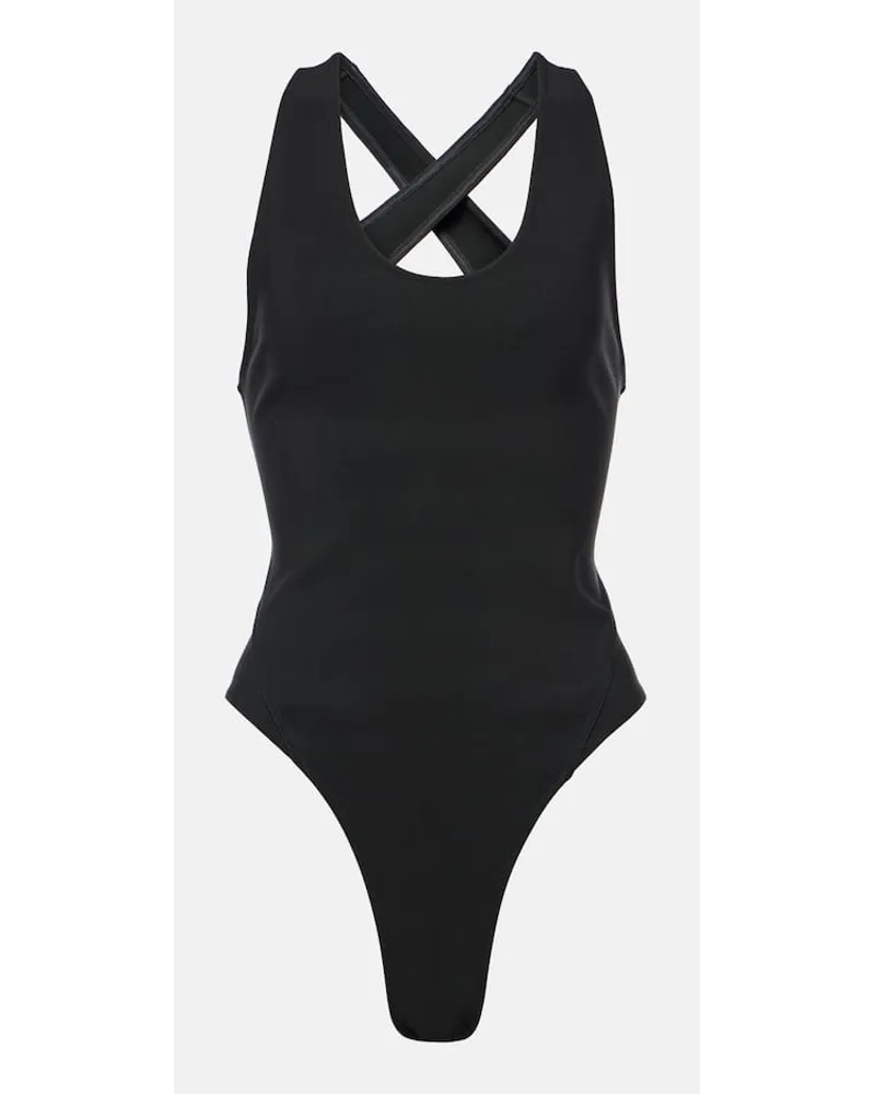 Alaïa Alaïa Body aus Jersey Schwarz
