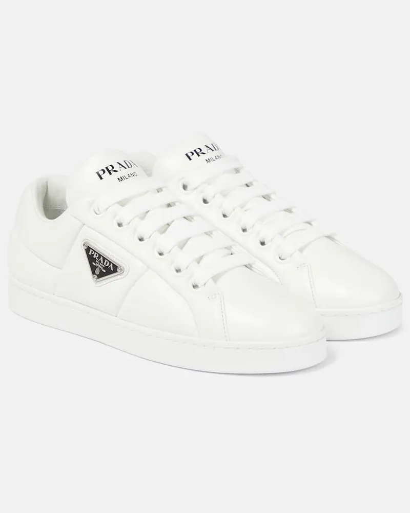 Prada Sneakers aus Leder Weiß