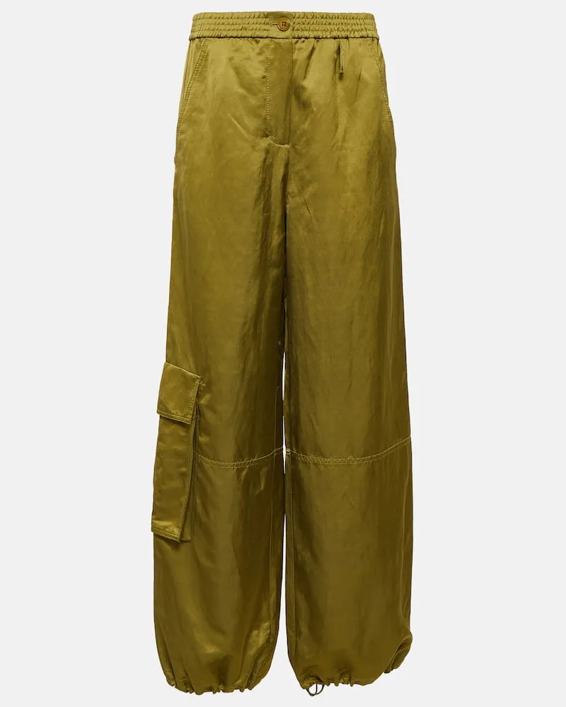 Dorothee Schumacher Cargohose Slouchy Coolness Grün