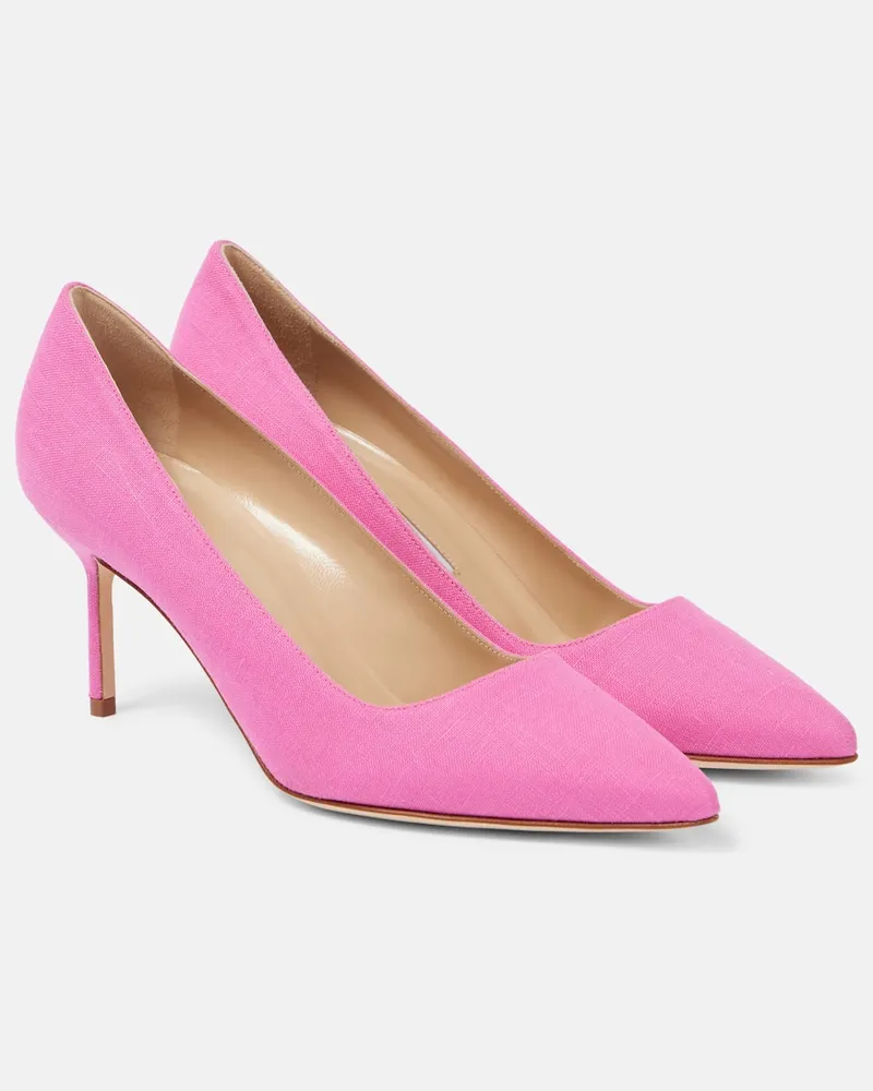 Manolo Blahnik Pumps Tora 70 Rosa