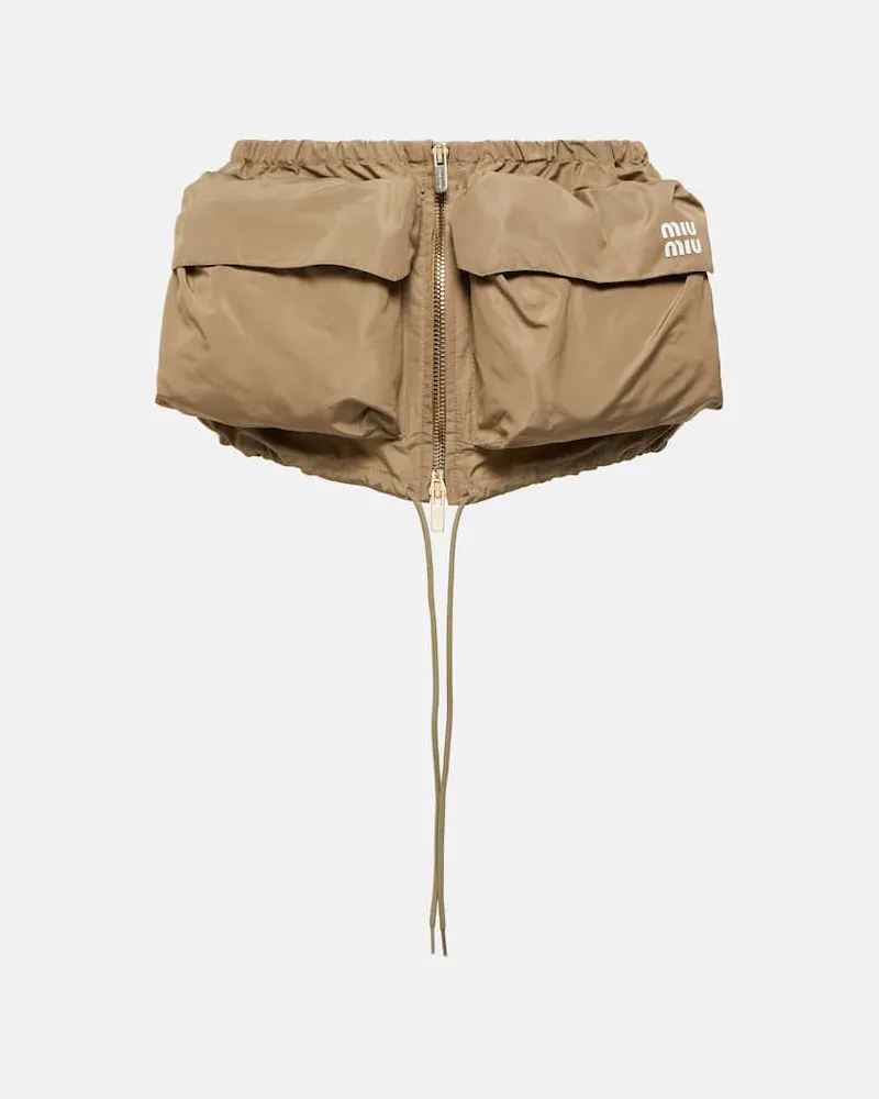 Miu Miu Minirock Beige