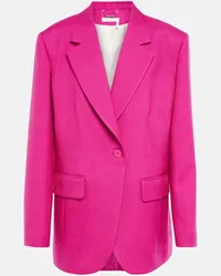 Chloé Chloe Blazer aus einem Wollgemisch Pink