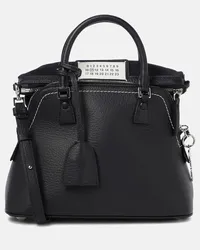 Maison Margiela Tote 5AC Mini aus Leder Schwarz