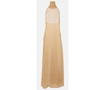 Oséree Metallic-Maxikleid Lumière