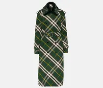 Trenchcoat Burberry Check aus Baumwollgabardine