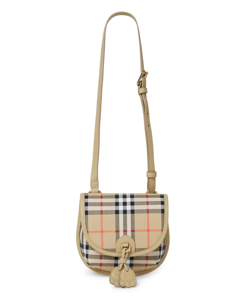 Burberry Tasche Burberry Check mit Leder Beige