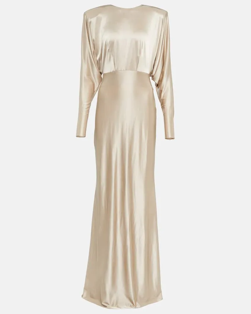 Alexandre Vauthier Robe Beige