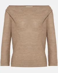 Loro Piana Pullover aus Kaschmir Braun