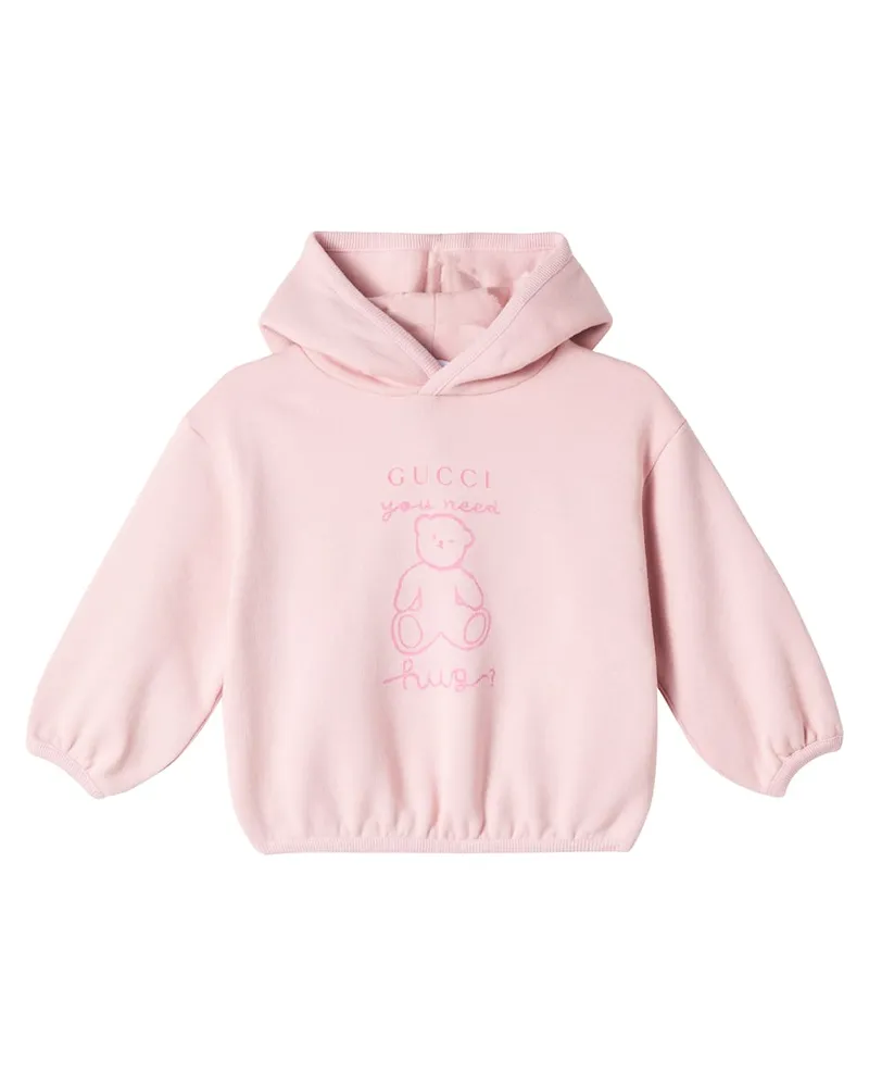 Gucci Sweatshirt aus Baumwolle Pink
