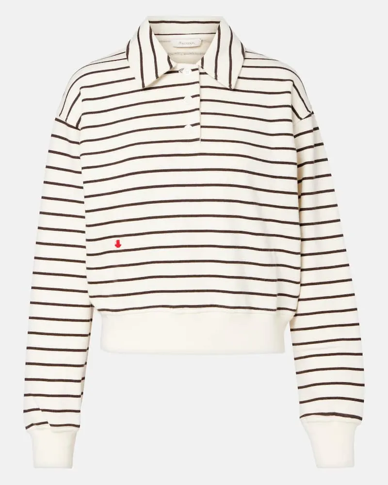 J.W.Anderson Cropped-Pullover aus Baumwolle Weiß